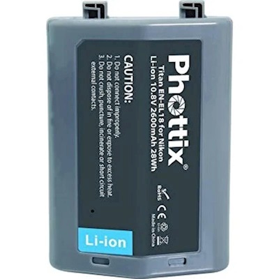 PHOTTIX LI-ION RECHARGEABLE BATTERY EN-EL18