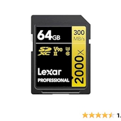 LEXAR 64GB 2000X RDR UIII RB EU PRO HAFIZA KARTI