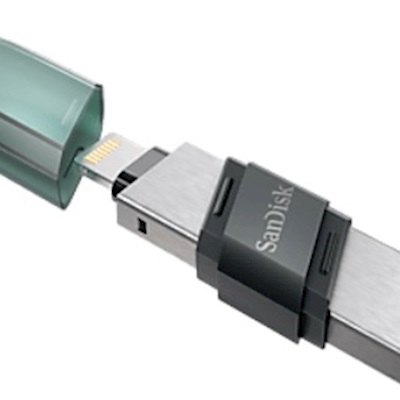 SANDISK IXPAND FLASH DRIVE 256 GB TYPE A+LİGHTNİNG