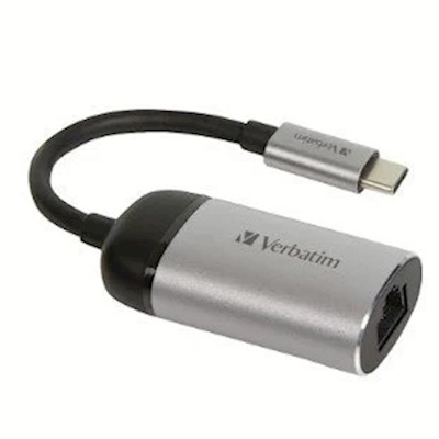 VERBATIM V USB-C GIGABIT ETHERNET ADAPTER U3.1G1