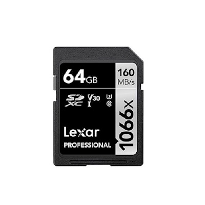 LEXAR 64GB Professional 1066x SDXC UHS-I C10 V30