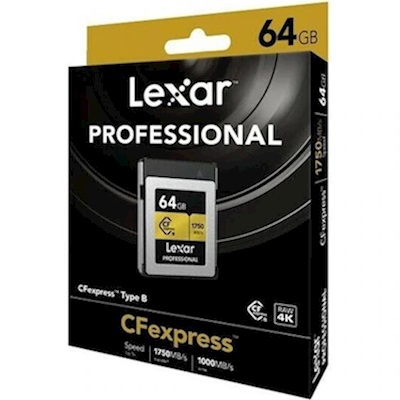 LEXAR 64GB PROF. CFEXPRESS 1750MB/S TYPE-B HAF.KAR