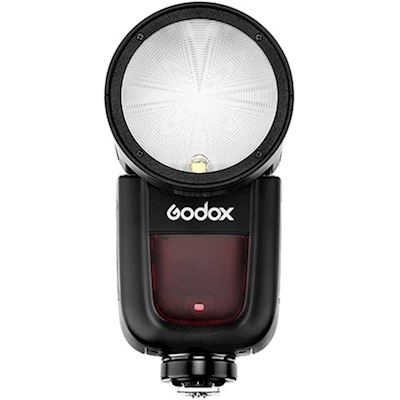 GX-GODOX V1 CANON FLASH KIT (YUVARLAK KAFA)