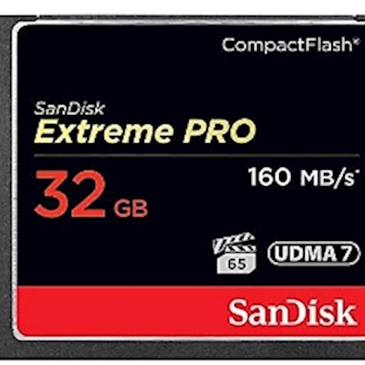 SANDISK 32GB CF EXTREME PRO 160MB/S HAFIZA KARTI