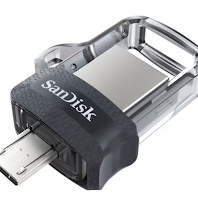 SANDISK 64GB DUAL USB DRIVE 3.0