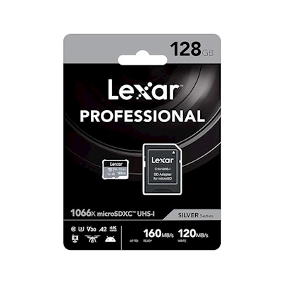 LEXAR 128GB HIGH-PERFORMANCE 1066X MICROSDXC UHS